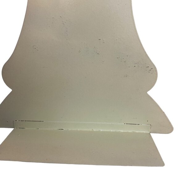 Large Christmas Snowman Metal Standing Decor 12" Retro Holiday - Picture 10 of 10